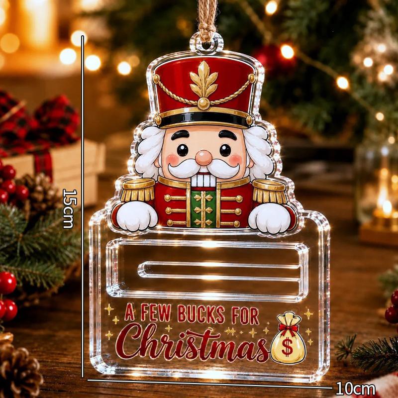 Christmas Cash Boxes Ornament Christmas Tree Money Holder Hanging Pendants Christmas New Year Money Gift Boxes Decorations
