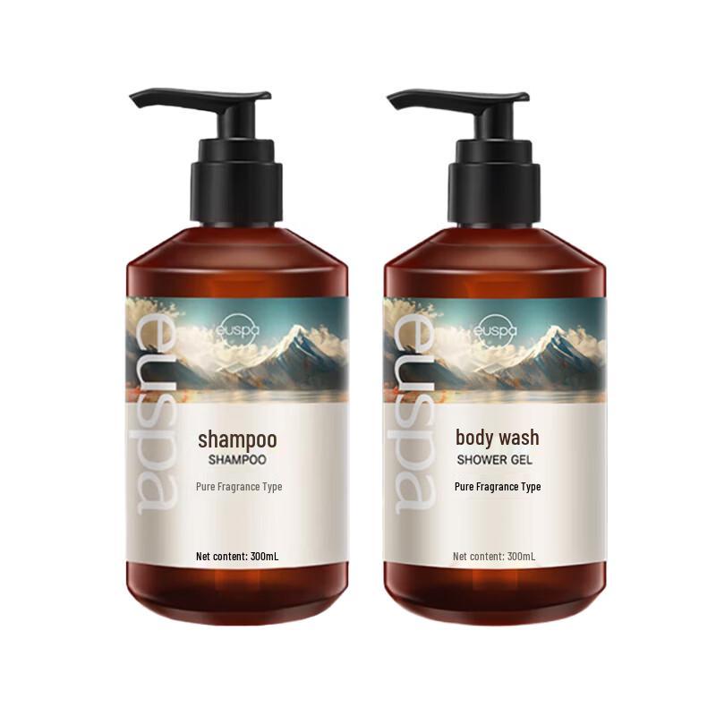Chando Euspa Serene Time Shampoo & Shower Gel Set