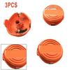 Trimmer Cover Spool Cover 3PCS Accessories Lawn Mower Parts