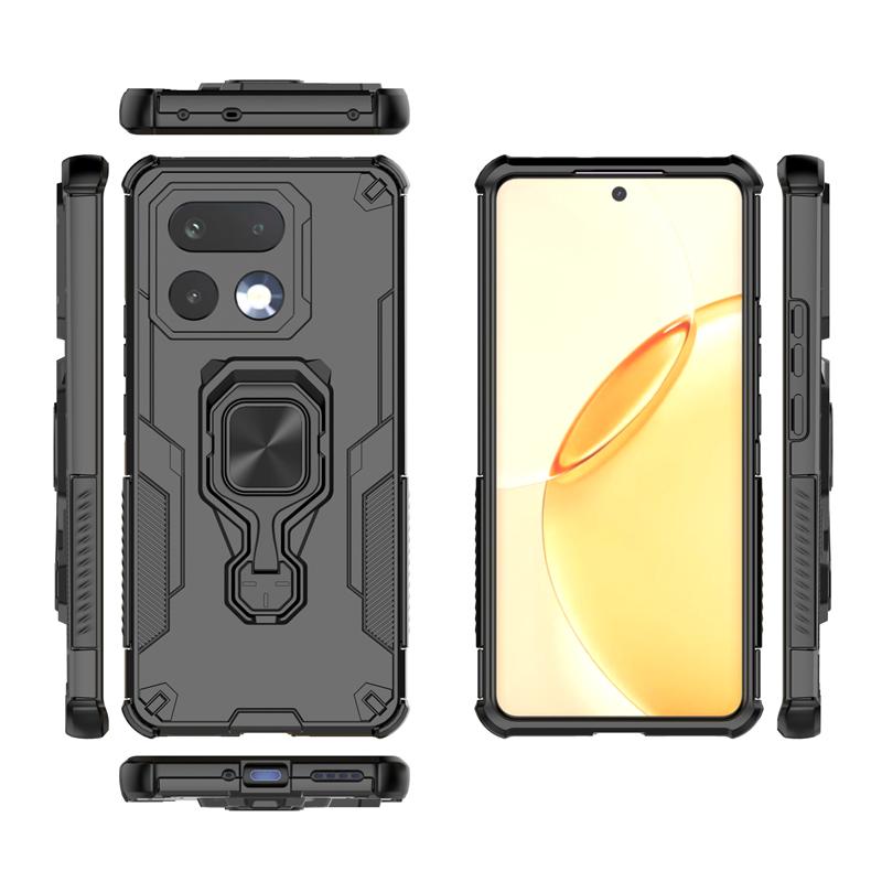 

Heavy Armor Enhanced Shockproof Case For Realme 16 Pro Plus 16 Pro Ring Bracket Enhanced Shockproof Protect Rugged Cover For Realme 16 Pro 5G