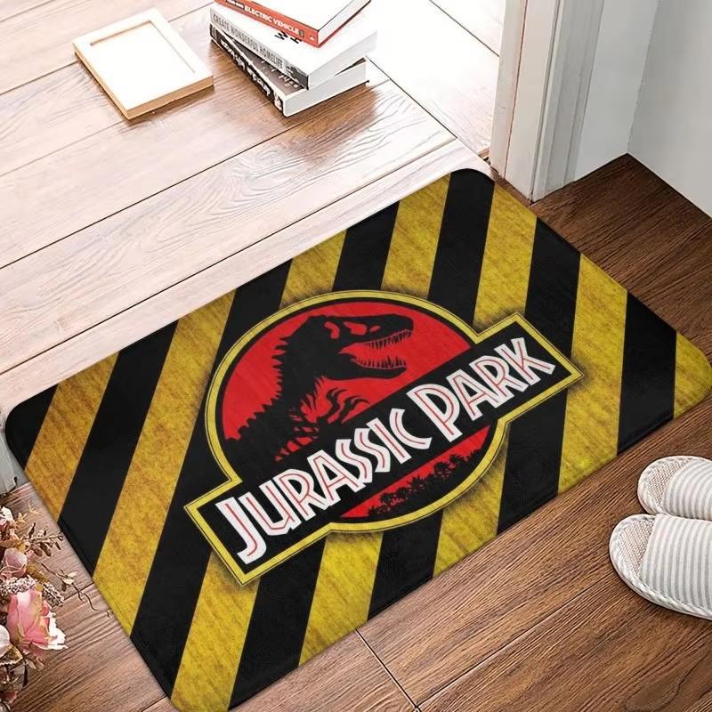 

Jurassic Park Front Floor Door Entrance Mat Indoor Dinosaur World Bathroom Kitchen Doormat Garage Carpet Rug Toilet Footpad Home 40x60cm