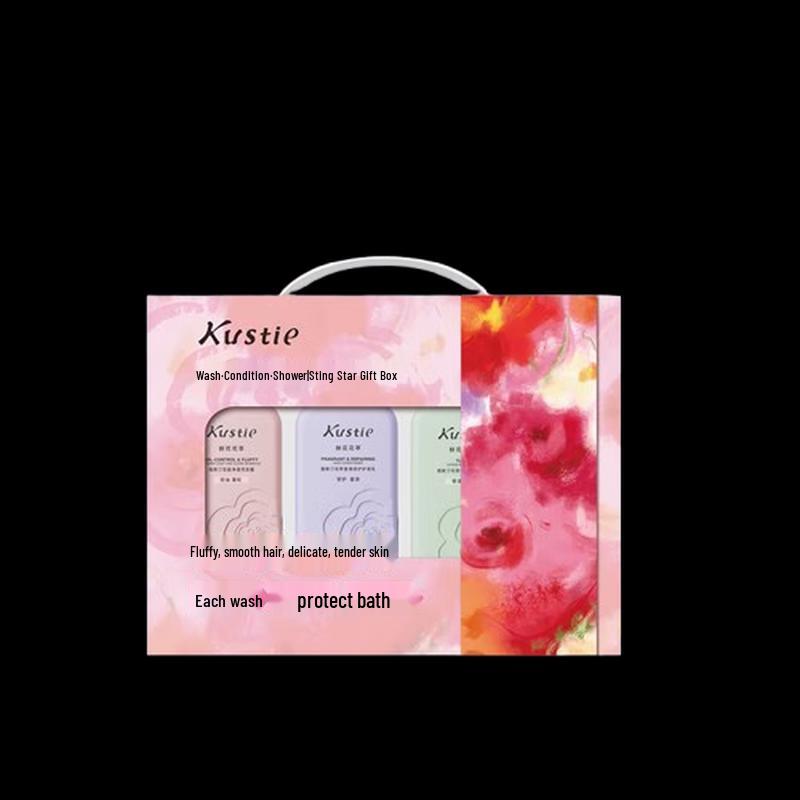 

Kustie Floral Fragrance Hair & Body Care 5-Piece Gift Set