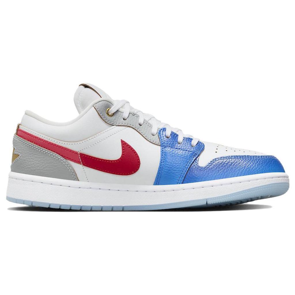 Air Jordan 1 Low SE Philippines Men Sneakers White Game-Royal Ice-Blue FN8901-164