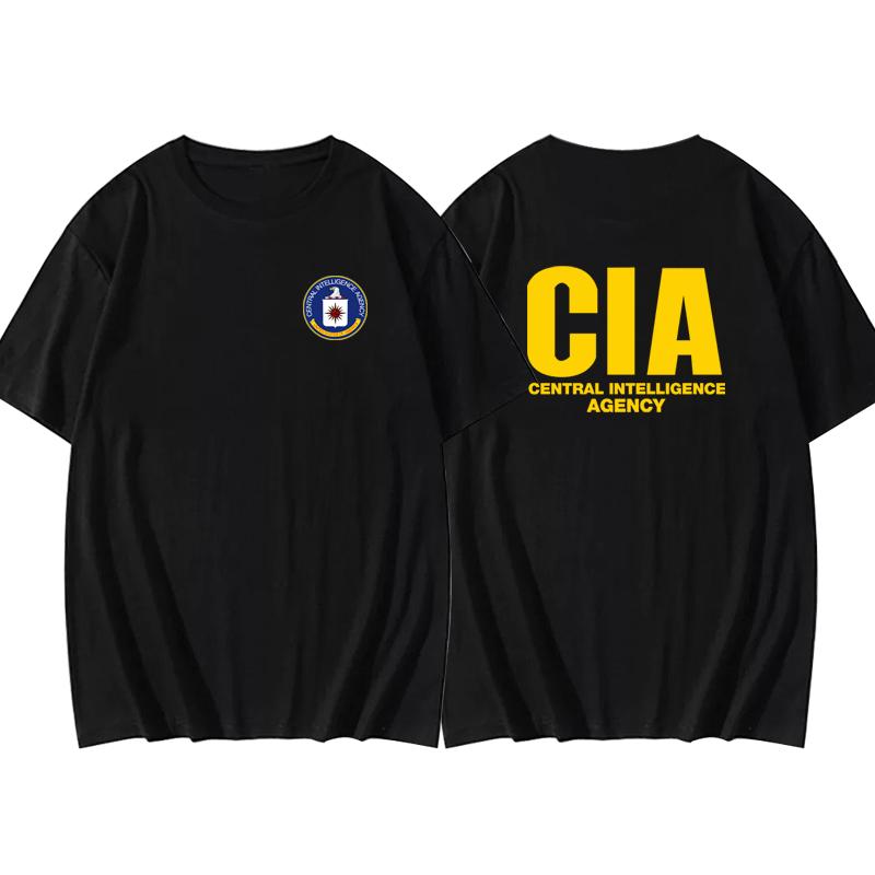 

Центральне розвідувальне управління ЦРУ Агенти Фільм і телесеріал Навколо Бавовняна Футболка з коротким рукавом Чоловіча та Жіноча З рукавом до ліктя XL