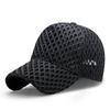 Man Oversize Trucker Caps Cool Big Sun Hats Men Women Plus Size Hollow Out  Baseball Caps M 56-60cm L 60-62cm
