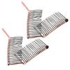 2Pcs Banana Hair Clips Metal Woven Thread Easy   Simple Stylish Vintage Clincher Comb for   Travel Family