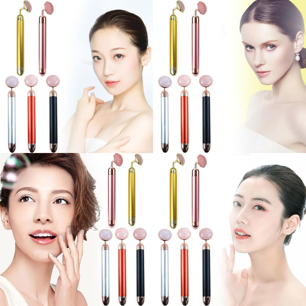 Premium Electric Jade Beauty Wand With Vibrating Function For Facial Care And Relaxation