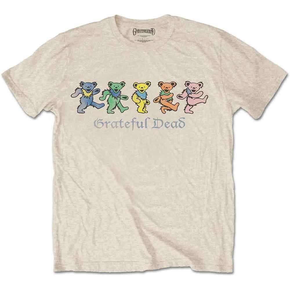 

Grateful Dead Dancing Bears T-Shirt Neutral New Unisex T-Shirt XXXL