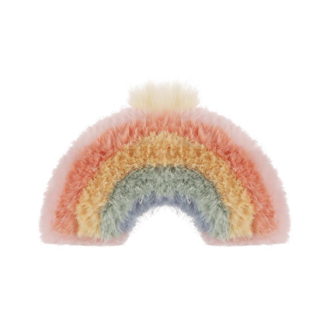 Apricot Lamb Childish Rainbow Plush Toy for Kids, Soft and Cute, Fluffy Childish Rainbow Toy for Girls and Boys, 11cm