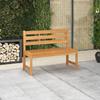 Day and Night - Day and Night Solid Teak Wood Garden Bench 114 Cm