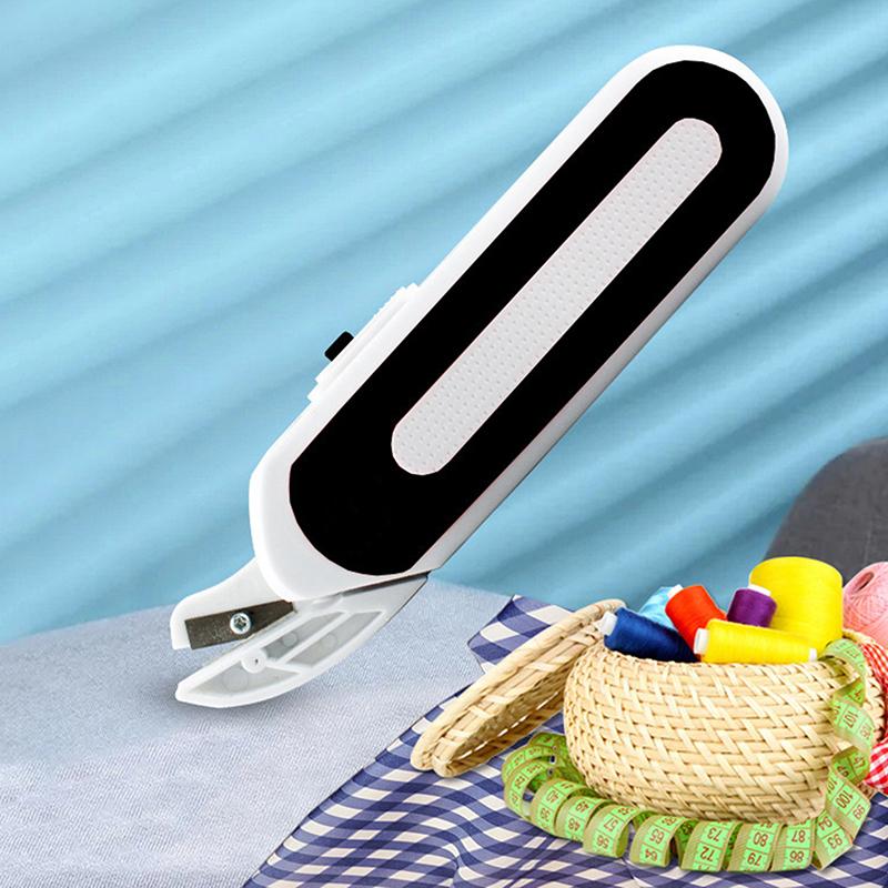 Akumulátorové elektrické nůžky Ergonomická rukojeť Lehké šicí nůžky Látka Tkanina Koberec Plastová kůže Nástroj na řezání