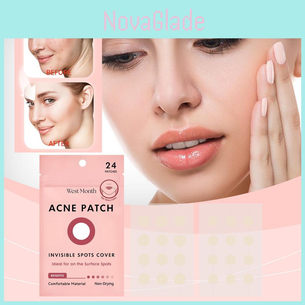 West Month Invisible Acne Patch Gentle Cleansing Hydrating Skin Treatment For Acne