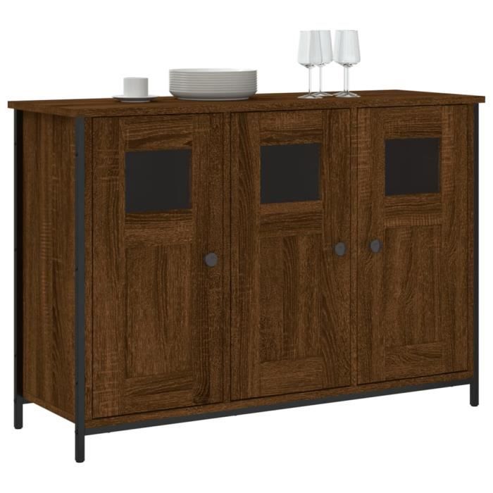 VidaXL Buffet Brown Oak 100x35x70 Cm Engineered Wood 835523
