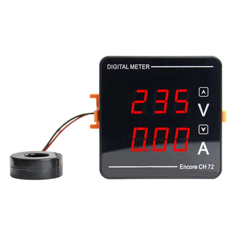 Simultaneous AC Readings AC Ammeter Voltmeter Frequency Measuring Instrument  Electrical Monitoring