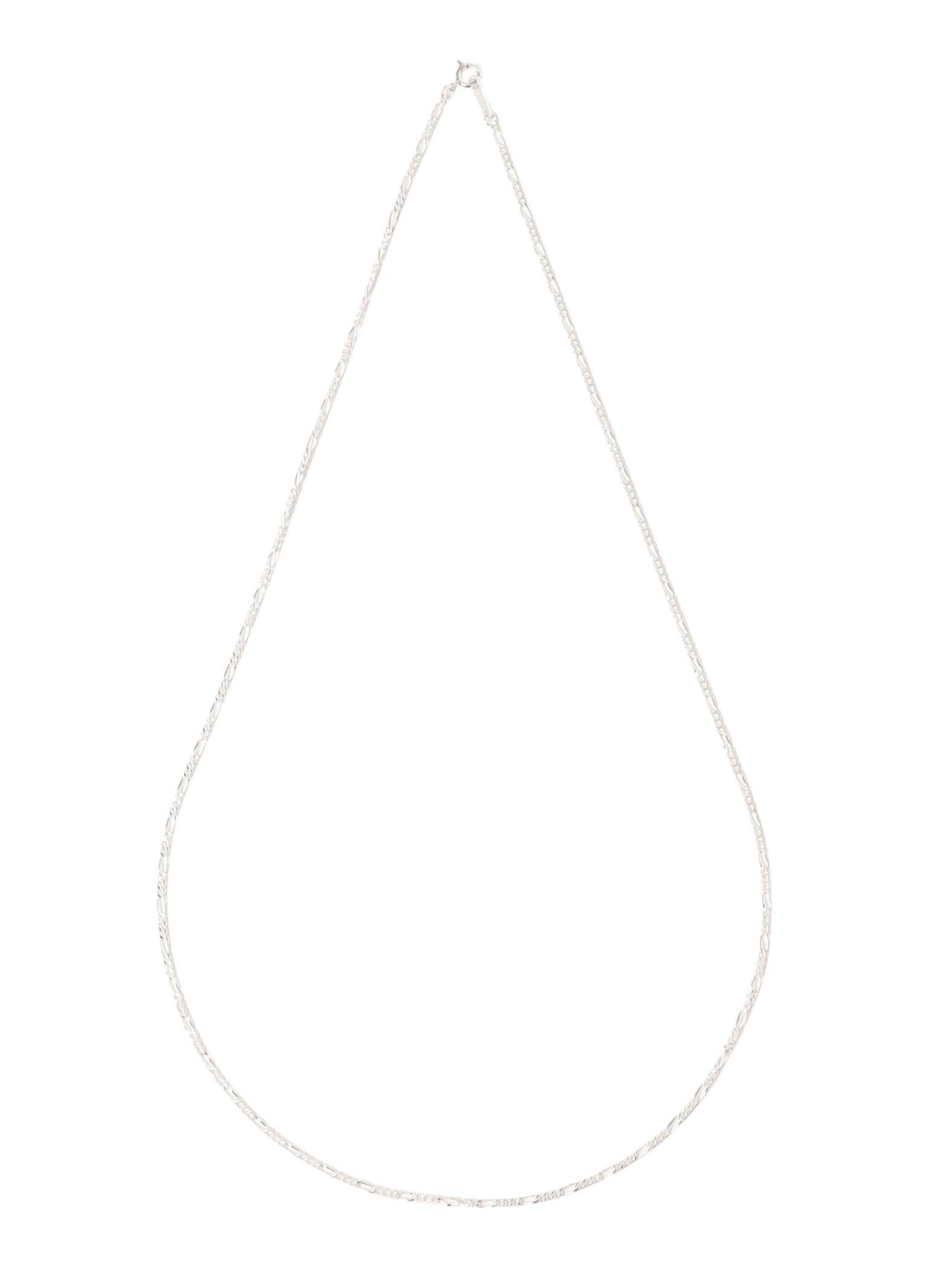 

SHIPS any SLV925 55cm Chain Necklace for Men, White, 719230013, One Size
