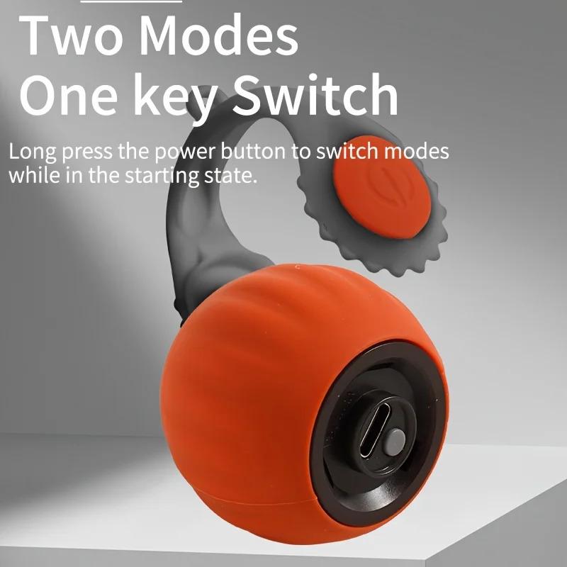 Cat Toy Gravity Jumping Ball Artificial Fiber Feather Funny Cat Self-Hi Ball Smart Rolling Ball Electric Cat Toy Pet Supplies