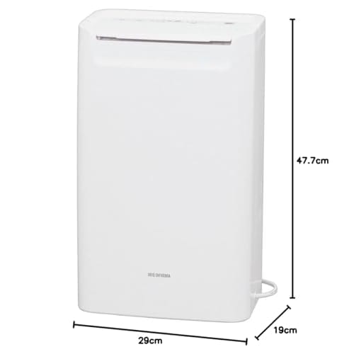 IRIS OHYAMA Dehumidifier Clothes Drying Dehumidifier Compressor Type Powerful with Timer Quiet Design Auto Louver Dehumidification Volume 6.5L White D
