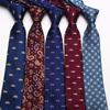 Men'S Business Dress Jacquard Polyester Hand Tie Casual Occupation Multi-Color Optional