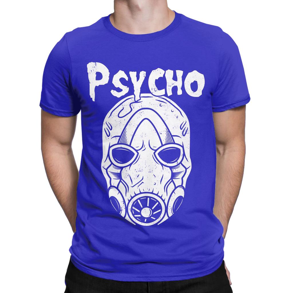 Psycho Novelty Graphic 100 Cotton TShirt bBorderlands Tops Tees For Unisex