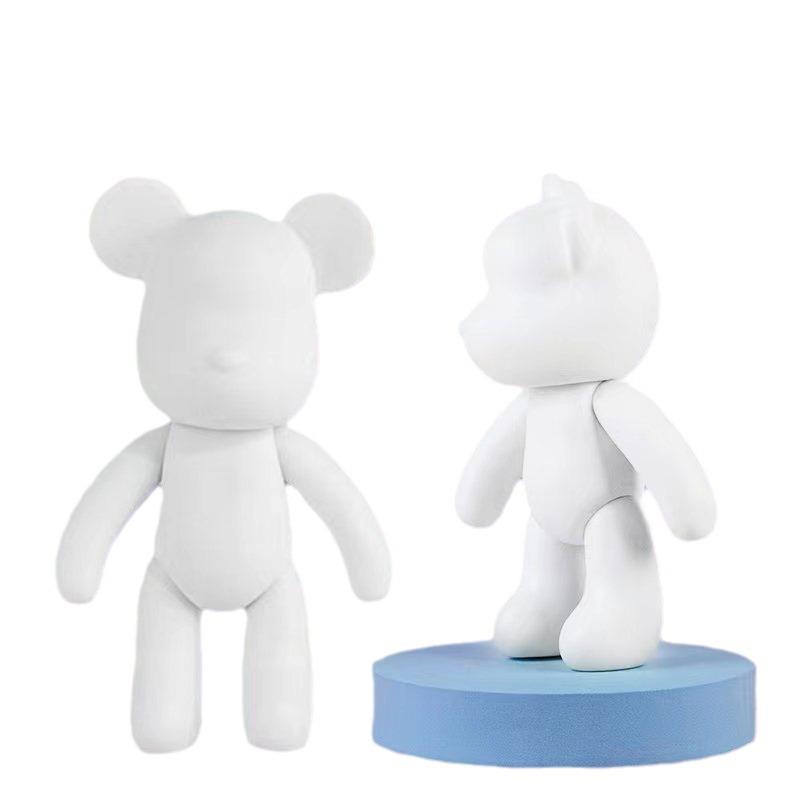 Children's DIY Fluid Bear Vinyl Doll Painting Set