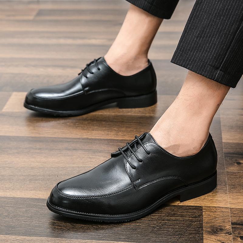 Pánské formální derby boty Minimalistický pánský styl Svatba Venkovní Volný čas Business Párty Denní nošení do kanceláře Pánské Horké prodejní boty