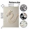 DIY Pearl Diamond Art Painting Kits for Adults and Beginners, Majestic Dragon Sparkling Painting Craft Home Wall Decor Handmade Gift