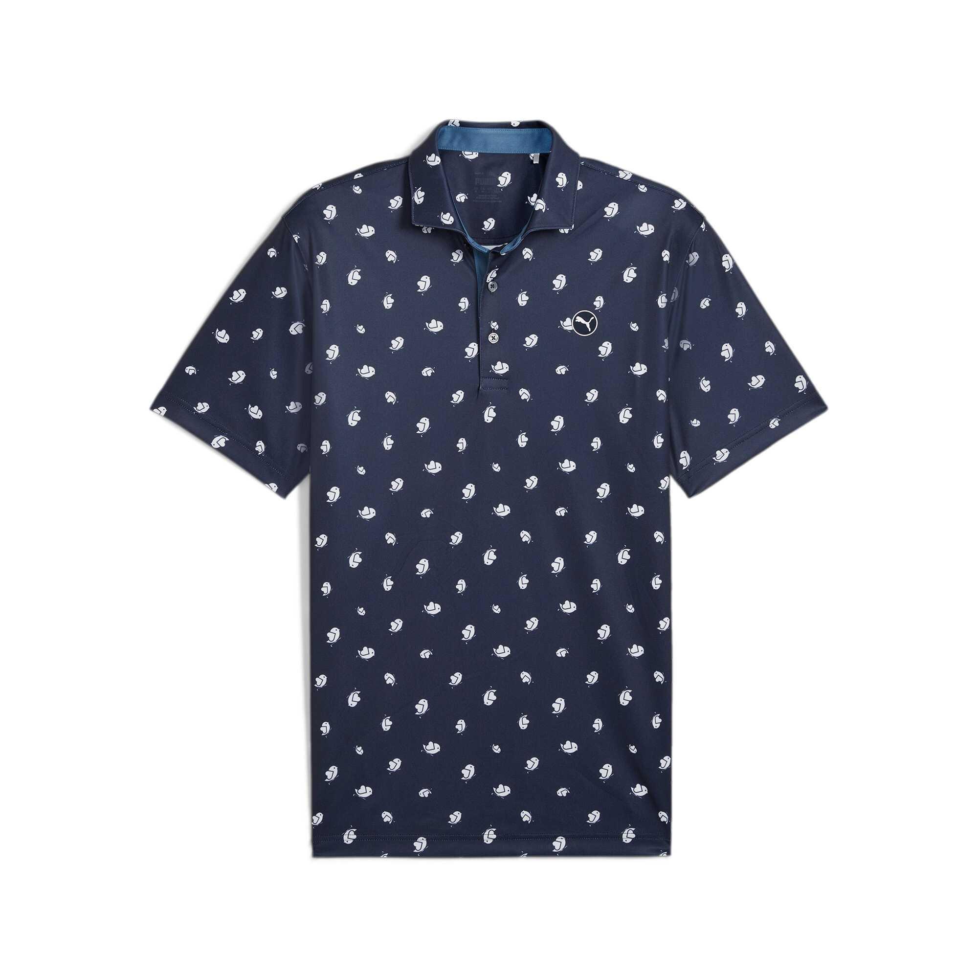 

PUMA Comfortable Soft Skin-Friendly Fashion Short Sleeve T-Shirt Men Tops Dark-Blue 626994-01 S