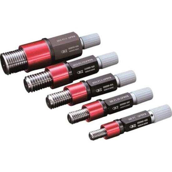 Aizen Corporation Thread Plug Gauge SPO M10 x One-Way GPWP2, Through/No-Through, 1.5, SPO-M10P1.5-GPWP2