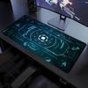 Cyber Circuit Tech Design Extended Mouse Pad Non Slip Rubber Desk Mat For Gaming Laptop Keyboard And Home Office Workstation