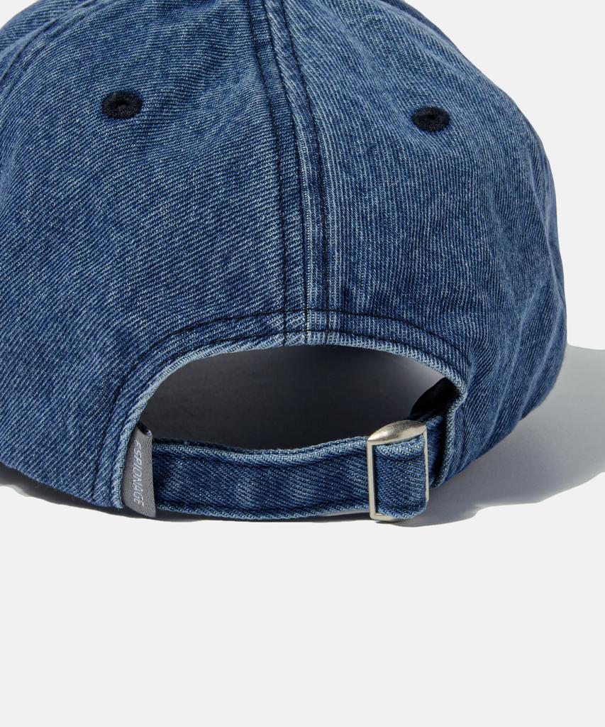 ESPIONAGE Esp Letter Washed Denim Cap Letter E