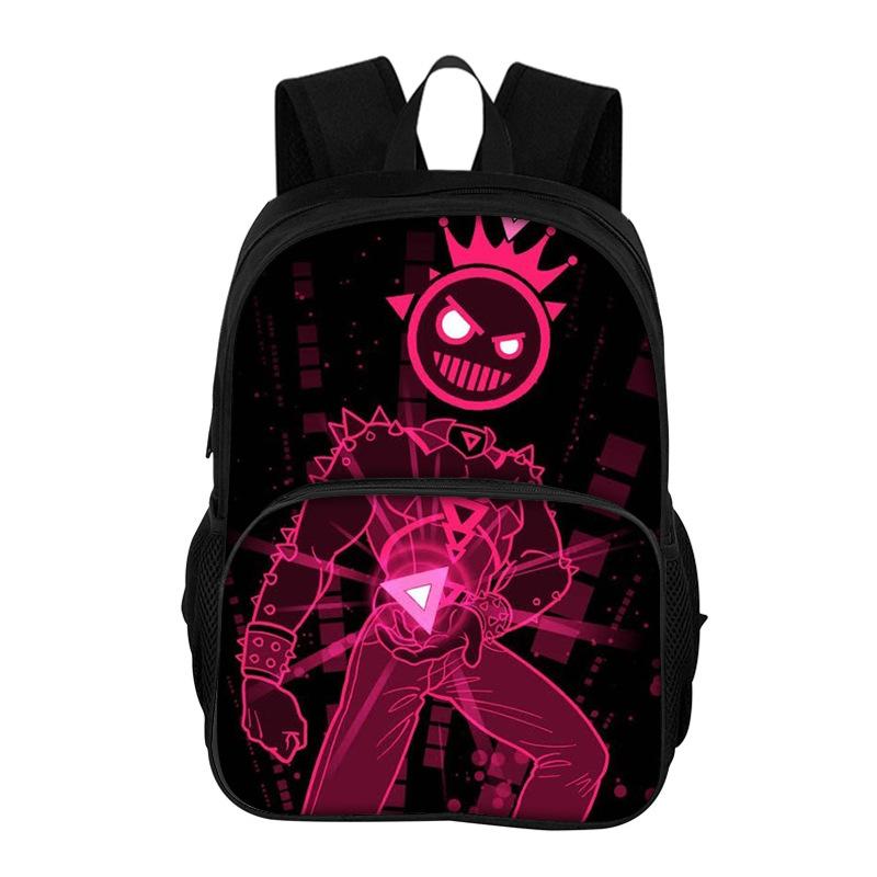 Kids Backpacks Just Shapes & Beats Student Anime School Bags Children Outdoor Sport Travel Rucksack Gift