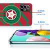 Morocco Flag Phnoe Case for Samsung Galaxy A17 A37 A57 A16 A26 A36 A56 A15 A14 A13 A55 A54 A53 A35 A34 A33 A25 A24 A23 A52 Galax