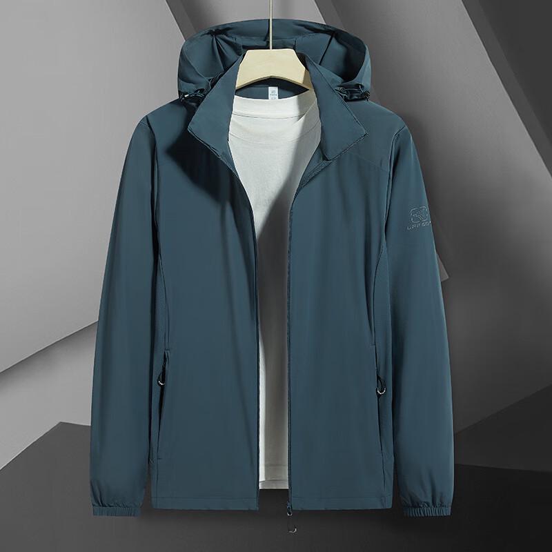 

Мужская легкая куртка из ледяного шелка для защиты от солнца XL