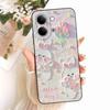 For Vivo Y05 4G 6.74" Case Silicone Back Cover Shockproof For Vivo Y11D VIVO Y05 4G Populairly Painted Butterflies Phone Cases