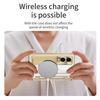 Galaxy Z Fold8 Ultra Protective Case With Full Coverage Electroplated Transparent Shell Integrated Kickstand