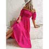 Neues Neckholder Slim Fit Mode Strandurlaub Freizeitkleid