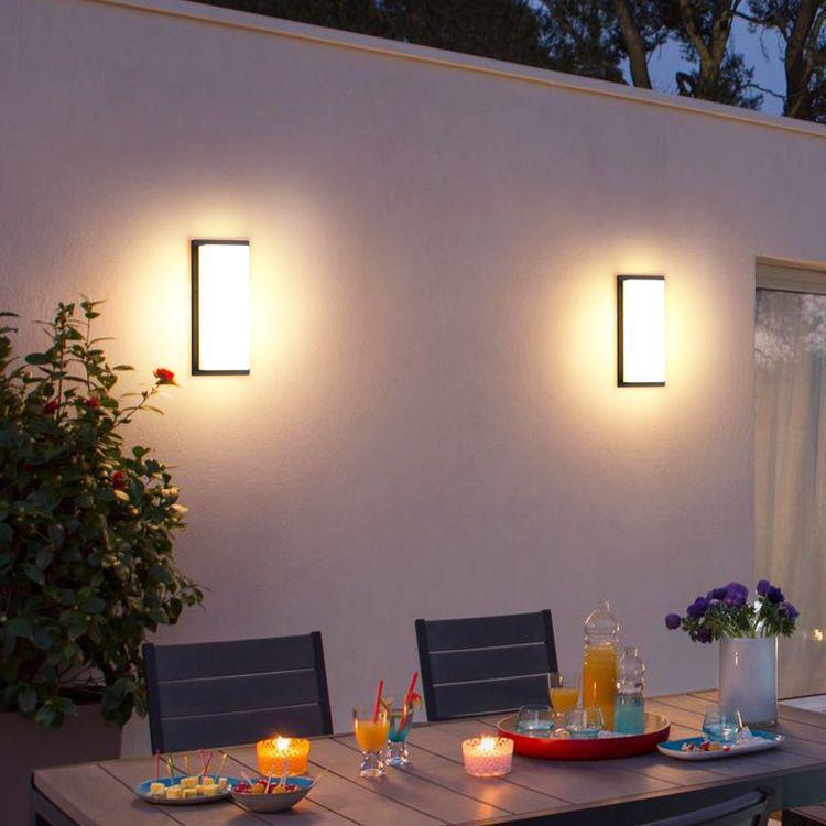Waterproof Outdoor LED Wall Light for Bedroom, Entrance, Villa, Balcony, or Corridor.