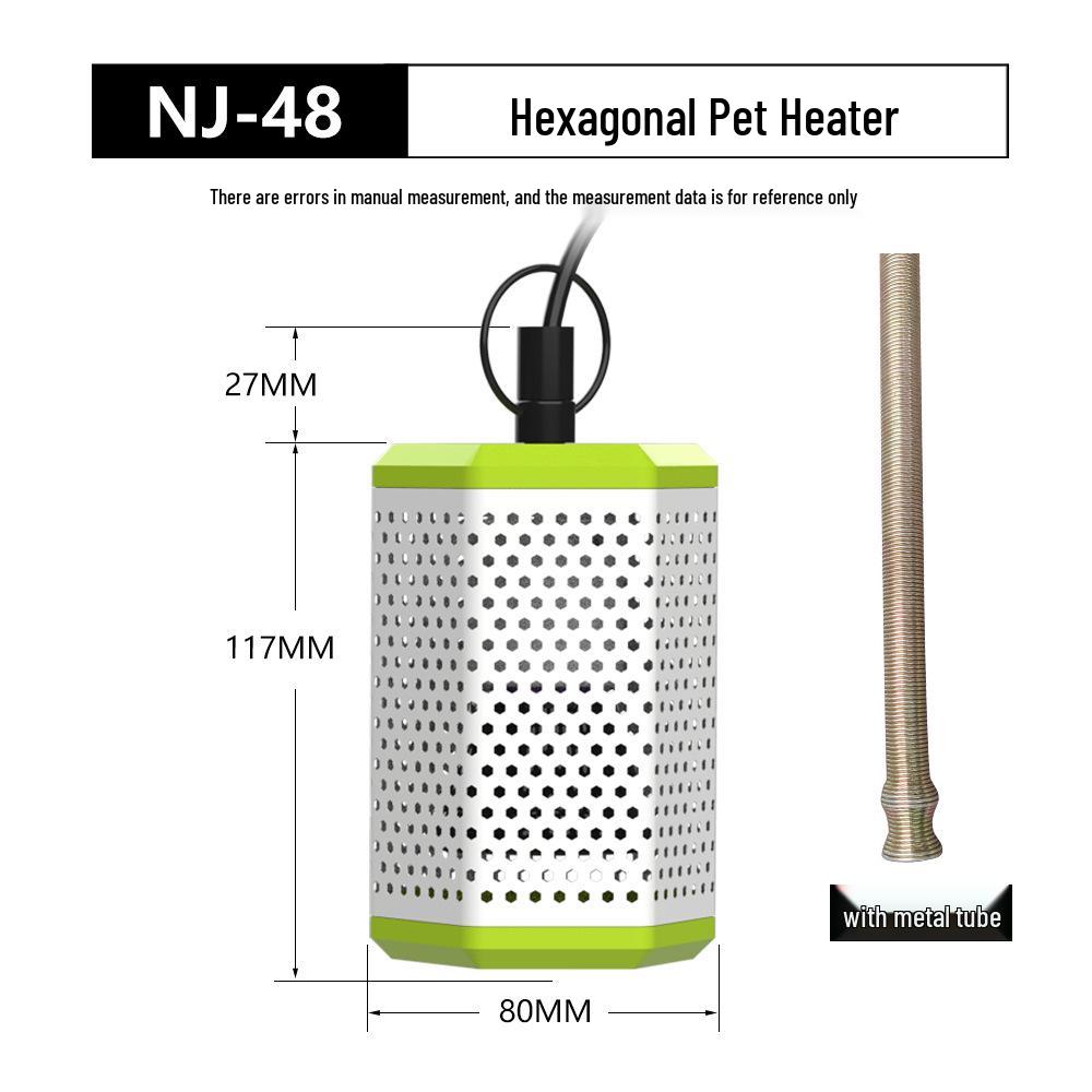 Ceramic Anti-Scald Heating Lamp for Reptiles & Birds - Winter Survival Heater Box