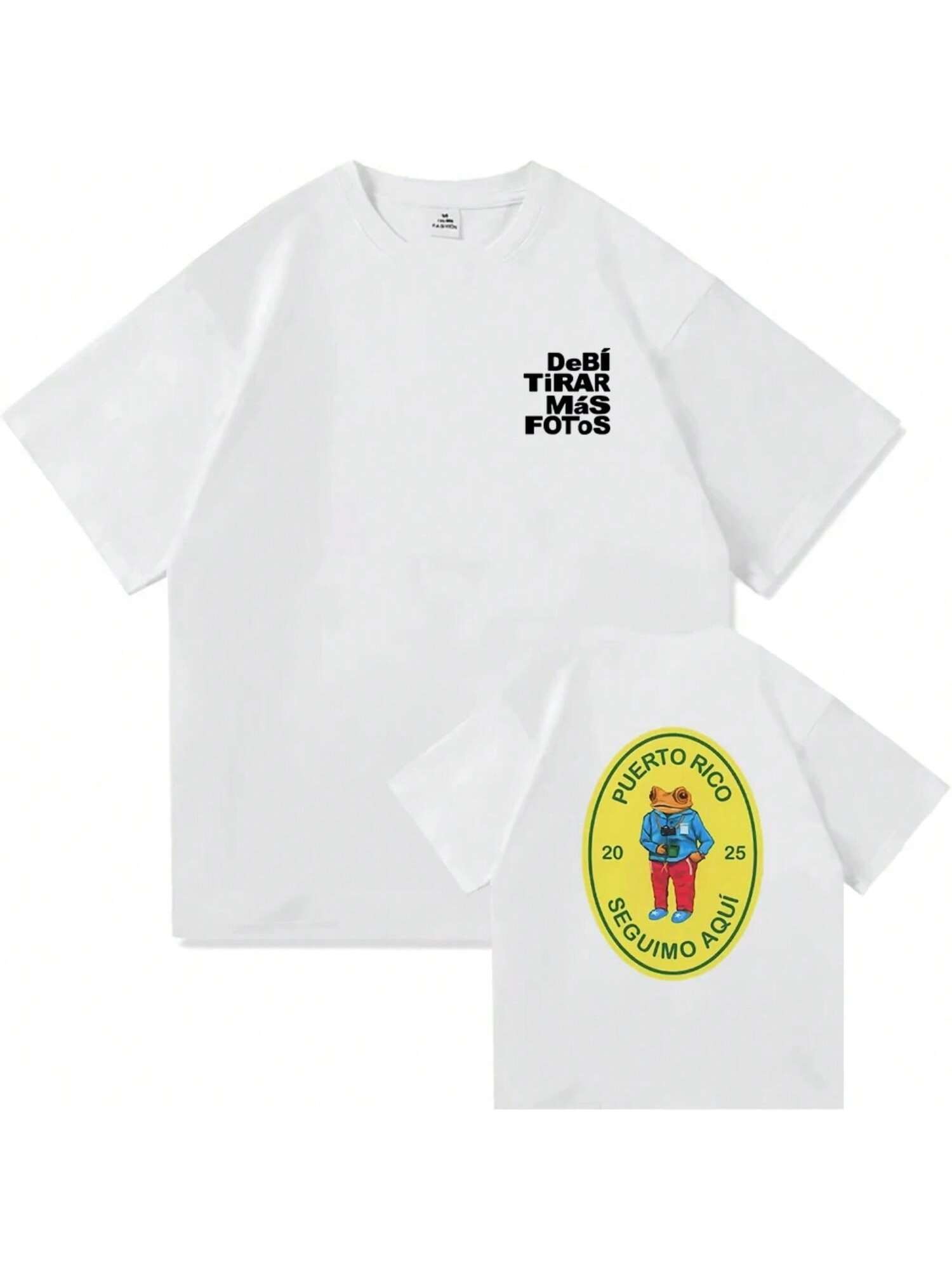 

DTMF Debí Tirar Más Fotos TShirt DeBÍ TiRAR MáS FOToS Men Clothing Harajuku High Quality Cotton Tops Fans Gift TShirts XXXXXL