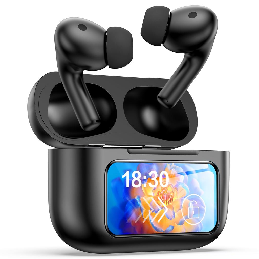 New for Bluetooth Wireless 6 Hours Playtime 200 Hours Playtime 1200mAh Charging Deep Automatic IPX7 LED Separate Left and Right Comfortable Adjustable