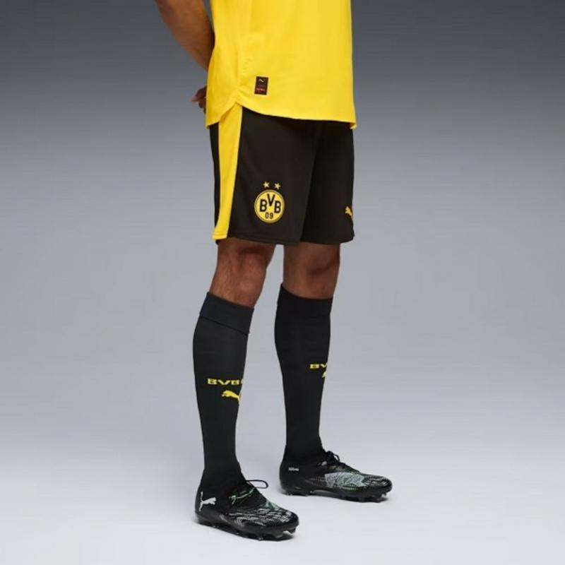 Puma Bvb Shorts Replica 25 26 Season 780127   05 07