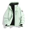 3-in-1 Waterproof Windproof Hiking Jacket With Fleece Liner Men Women Outdoor Mountain Trekking Travel Winter