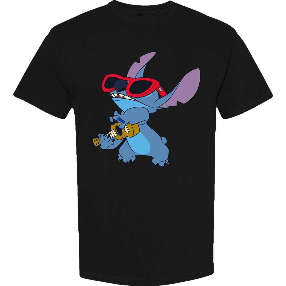 Disney Lilo & Stitch Stitch Guitar Official T-Shirt Men Unisex 3XL