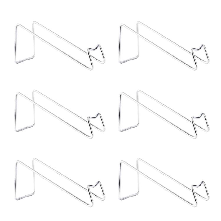 Set of 6 Decorative Wine Rack Practical Solution Wine Bottle Display Shelves