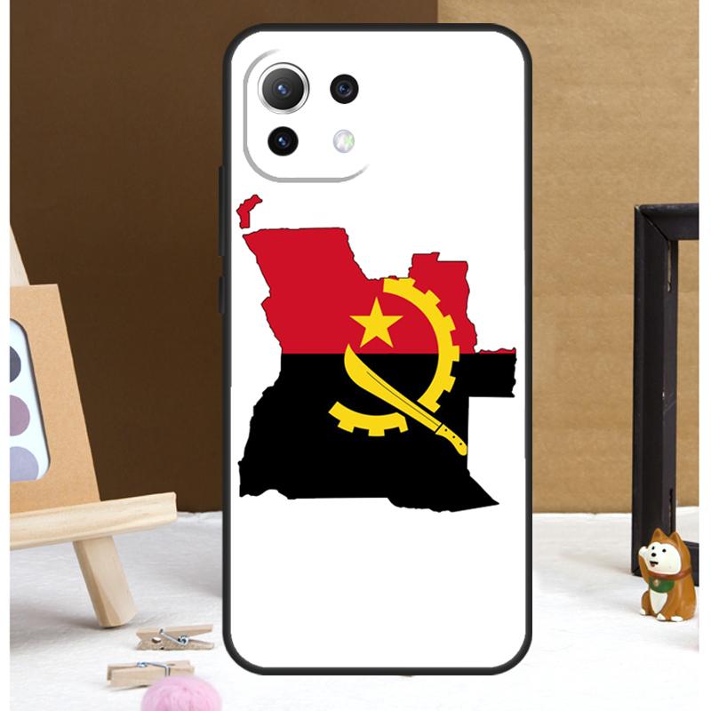 Angola flag Case For Xiaomi 15 14 Ultra 13T 14T 15T 17 Pro Max POCO F7 Pro F5 F6 X5 X6 X7 F8 Ultra Cover