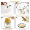 Electric Chopper, 250 Ml Wireless Portable One Button Operation For Garlic, Chilli, Vegetables(yellow)