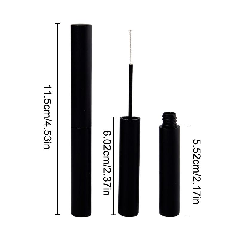 5ml Prázdná tuba na řasenku s ultrajemým štětečkem, lahvička na tekutou oční linku/řasenku, nádobky pro prodloužení řas, plnitelné nádobky