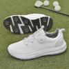 Golf Shoes Breathable, Active Spikes, Swivel Laces Golf Shoes