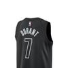 Jordan Brooklyn Nets Basketball Jersey Unisex Black DO9518-011