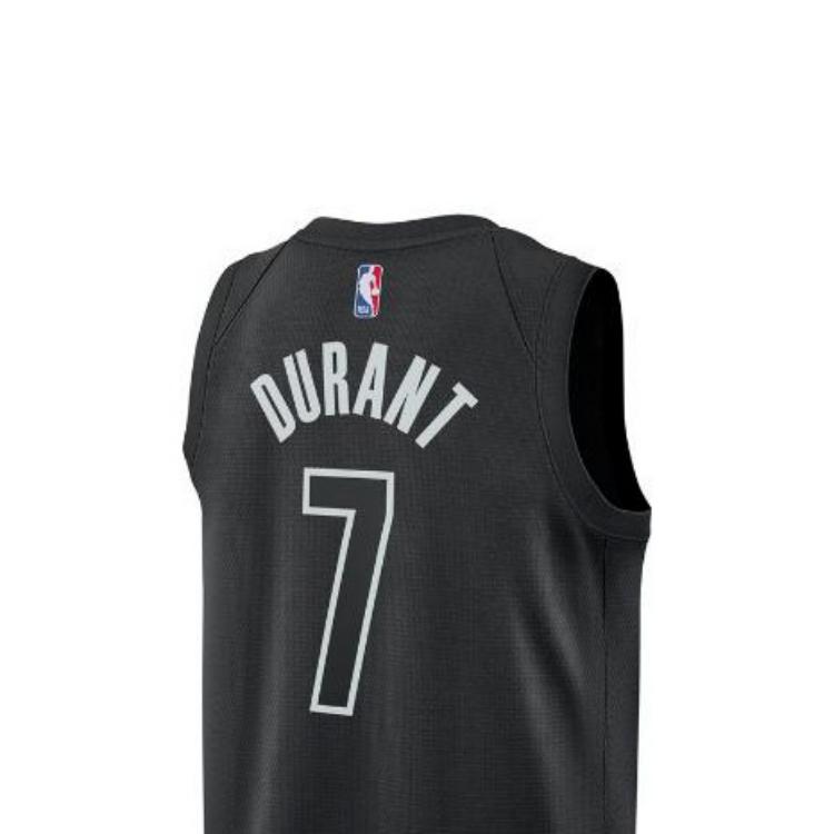 Jordan Brooklyn Nets Basketball Jersey Unisex Black DO9518-011